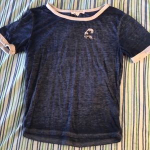 L. A. HEARTS crop(ish) top